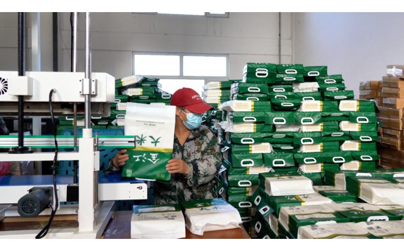 流量变销量！同江大米日销2000单！